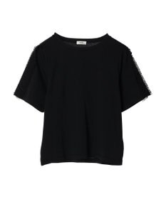 earth music&ecology チュールフリルプルオーバー