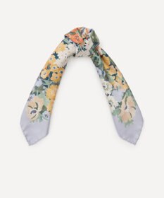 LIBERTY. ウォーターカラー ソープ シルクスカーフ 45