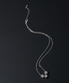 WEGO M立体モチーフ3連ネックレス