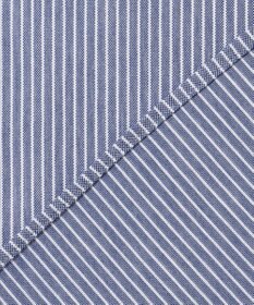 JOSEPH ABBOUD 【キングサイズ・イージーケア・ストレッチ】コンパクトジャージーヘアラインストライプ シャツ