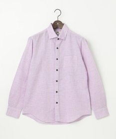 JOSEPH ABBOUD 【キングサイズ・カラー豊富/サステイナブル】リヨセルリネンサッカーシャツ