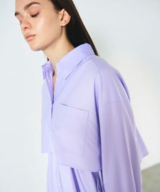 GRACE CONTINENTAL レイヤードドロストシャツ