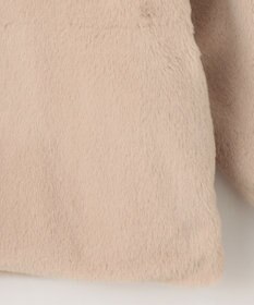 Feroux ノーカラーファー ジャケット