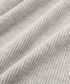 earth music&ecology サイドメローリブニットスカート