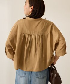 AMERICAN HOLIC 接触冷感Wポケット5分袖ショートシャツ