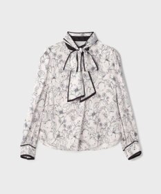 GRACE CONTINENTAL フルーツフラワープリントトップ