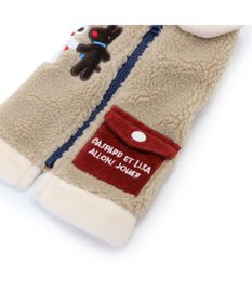 PET PARADISE リサとガスパール 背開き ベスト 《ベージュ》 中型犬