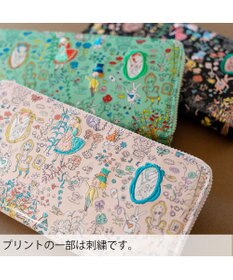 tsumori chisato CARRY 不思議の国のアリス ラウンドファスナー長財布