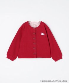 ANY KIDS 【ハローキティ×ANY KIDS】リボン スナップボタン カーディガン