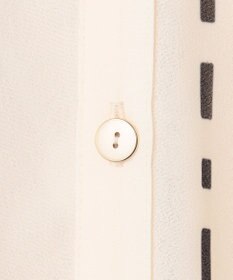 GRACE CONTINENTAL ドットストライププリントワンピース