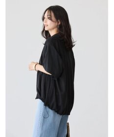 AMERICAN HOLIC ドロスト開襟ニュアンスジャケット