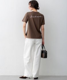 23区 【一部先行予約/接触冷感】23区DENIM サマー ストレート ワイド パンツ