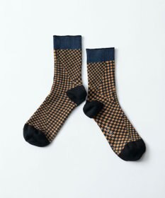 TRICOTE CHACKERD LINK SOCKS／チェッカードリンクソックス