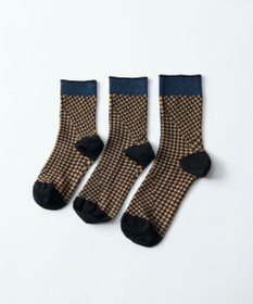 TRICOTE CHACKERD LINK SOCKS／チェッカードリンクソックス