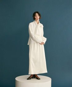 #Newans 【洗濯機可】ビックリボンパウダリーブラウス