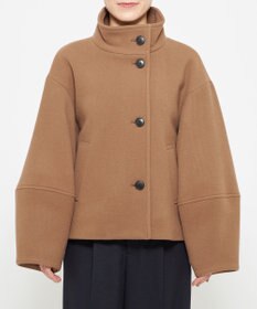 uncrave 【撥水】プルーフ メルトン スタンドネック コート（uncrave STANDARD）