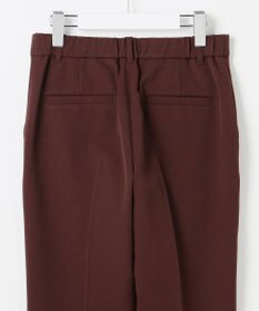 自由区 L 【19号サイズまで展開】TRギャバ裏起毛テーパード パンツ