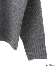 Green Parks ミッキー＆フレンズ／アーガイル柄ニット