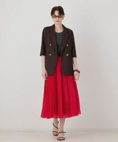 GRACE CONTINENTAL シアーハーフスリーブジャケット