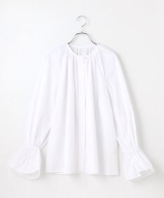 #Newans 【洗濯機可】フルギャザーブラウス