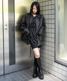 WEGO ドロストデザインキャミワンピース