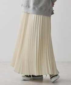 AMERICAN HOLIC サテンプリーツスカート