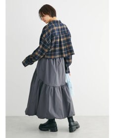 Green Parks ・ＥＬＥＮＣＡＲＥ　ＤＵＥ　シャギーチェックショートシャツ