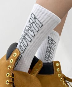 WEGO ロゴデザインソックス（R）