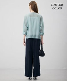 ICB L 【CLASSY.掲載・新色追加・WEB限定カラーあり】FluidBackSatin ワイドパンツ