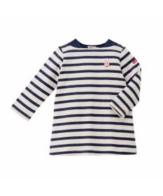 MIKI HOUSE HOT BISCUITS 【80-120cm】ボーダーワンピース