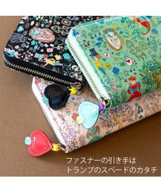 tsumori chisato CARRY 不思議の国のアリス ラウンドファスナー長財布