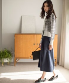 組曲 フラワーメタル ニット カーディガン