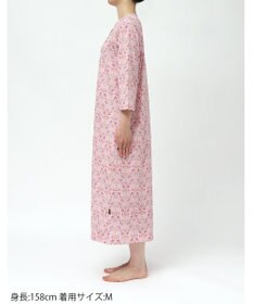 WACOAL ワンピース 綿100%(本体) 天竺素材 ミントン 7分袖 長袖 ロング丈 レディース NNT268 /ワコール