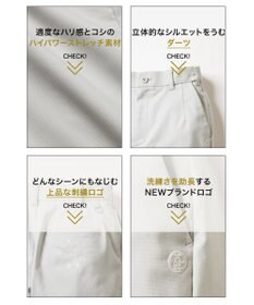 23区GOLF 【WOMEN】動きやすさ抜群の新機能「ウエストムーブ」カジュアルパンツ