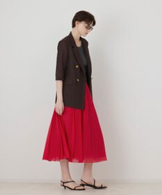 GRACE CONTINENTAL シアーハーフスリーブジャケット
