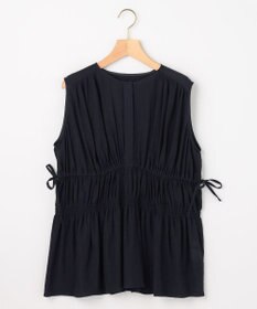 組曲 【先行予約】シアーリンクルクロス ティアードブラウス