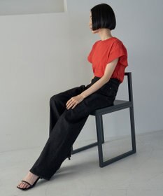 UNFILO フレアスリーブ Tシャツ