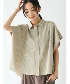 CRAFT STANDARD BOUTIQUE ステンサイドソリッドストライプブラウス①