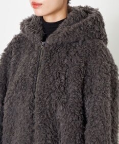 NAVE 【ReNAVE】プードルボア ロングジャケット