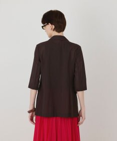 GRACE CONTINENTAL シアーハーフスリーブジャケット