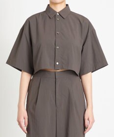 NAVE 【ReNAVE　撥水機能・UVカット・透湿・接触冷感・洗える】ナイロンタスランシャツ