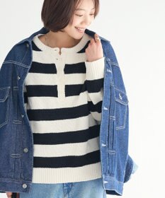 CRAFT STANDARD BOUTIQUE ヘンリーネックモールニットプルオーバー