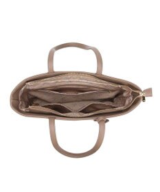 style code 【MERCURYDUO/マーキュリーデュオ】レニス　チャーム付きシンプルラージトートバッグ