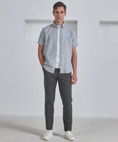 GOTAIRIKU 仕事で着られる綿100%【クルー以上モック未満】カバーネック DRESS Tシャツ(26年モデル)