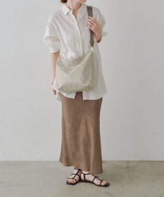 russet  ナイロンジャガード2WAYショルダーバッグ(CE-1693)