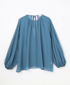 NAVE 【Nave】ブライトシアーボイル ギャザーブラウス