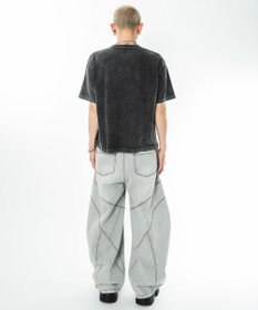 WEGO 【ユニセックス着用ITEM】グラフィックヘンリーネックT（SS）
