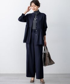 23区 S 【滝沢眞規子さん着用/WEB限定カラーあり】ウーステッドウール リブタートル ニット