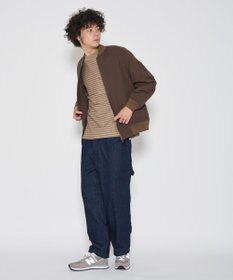 J.PRESS YORK STREET 【UNISEX】2wayストレッチ MA-1ブルゾン