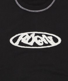 WEGO 【ユニセックス着用ITEM】ショートカラーステッチサガラロゴプルオーバー